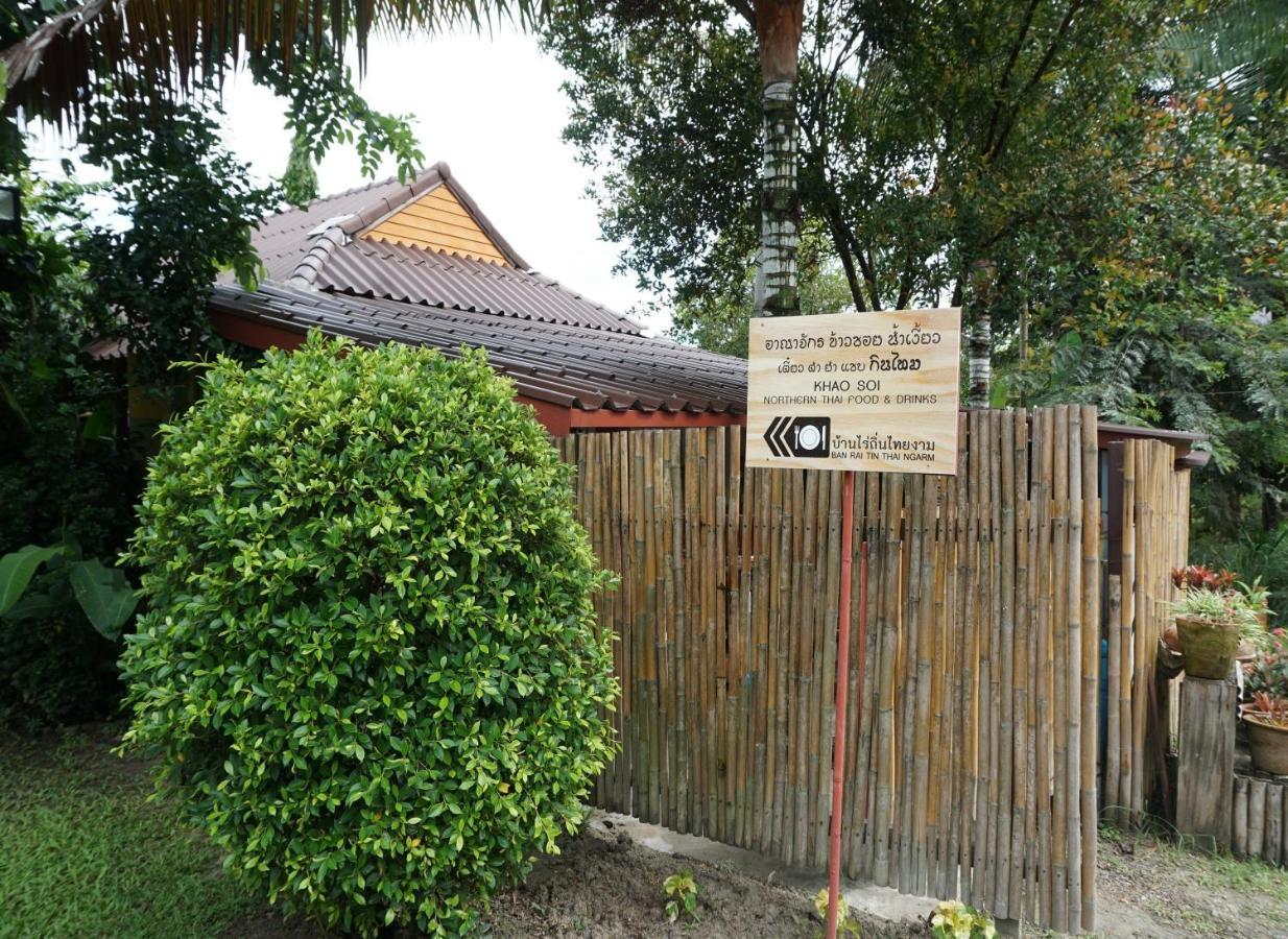 Ban Rai Tin Thai Ngarm Eco Lodge Mae Rim Esterno foto