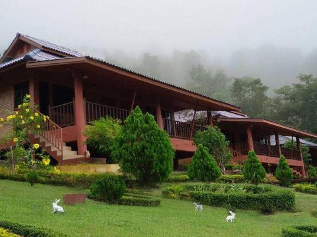 Ban Rai Tin Thai Ngarm Eco Lodge Mae Rim Esterno foto